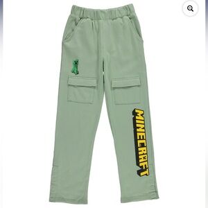 🌺 5/25🌺 Minecraft Boys Cargo Sweatpants Size XS